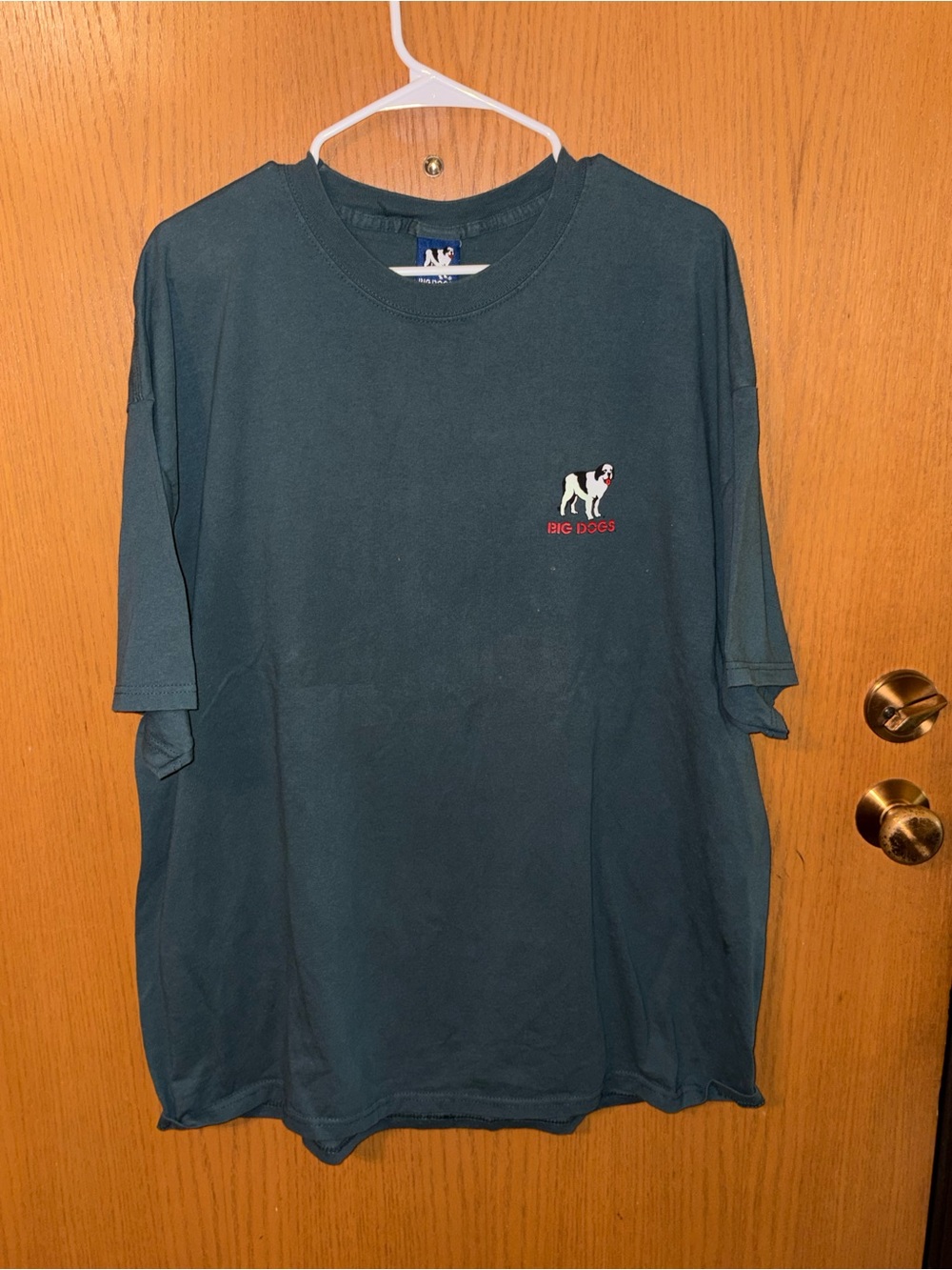 Big Dogs Men’s Dark Teal Short-Sleeve Graphic Tee